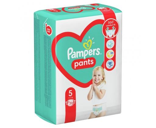 Plenkové Kalhotky Pampers Pants Velikost 5 12kg-17kg 22 ks Pampers