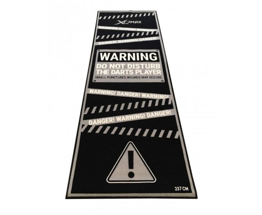 Podložka/koberec na šipky XQ MAX DARTMAT Warning XQ MAX