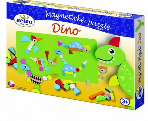 Puzzle magnetické - Dino Detoa