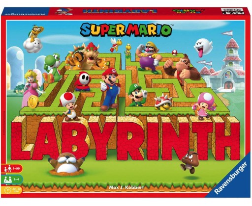 RAVENSBURGER Hra Labyrinth Super Mario *SPOLEČENSKÉ HRY* Ravensburger