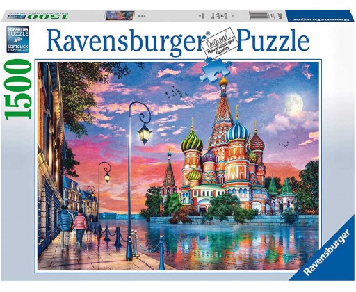RAVENSBURGER Puzzle Moskva 1500 dílků 80x60cm foto skládačka Ravensburger