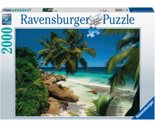 RAVENSBURGER Puzzle Seychely 2000 dílků 98x75cm foto skládačka Ravensburger