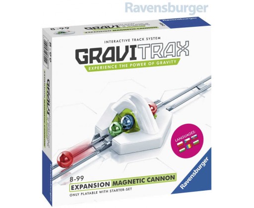 RAVENSBURGER Stavebnice GraviTrax Magnetický kanon rozšíření ke koulodráze Ravensburger