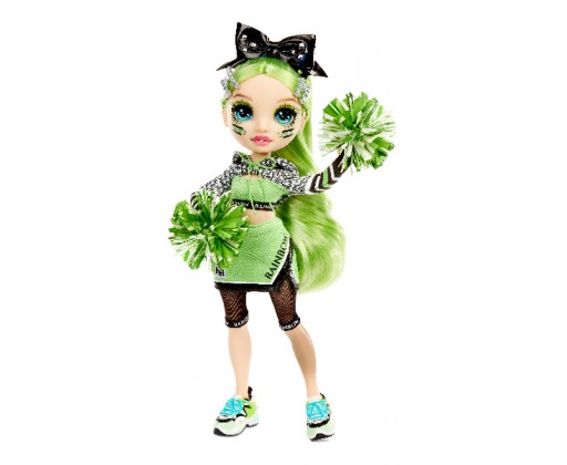 Rainbow High Fashion panenka - Roztleskávačka - Jade Hunter (zelená) MGA