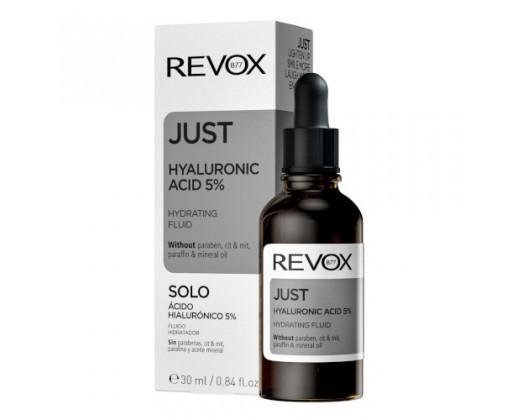 Revox Pleťové sérum s kyselinou hyaluronovou Just 5% (Hydrating Fluid)  30 ml Revox