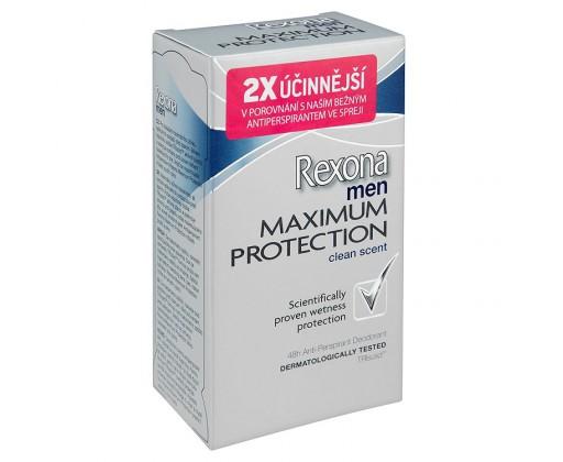 Rexona Maximum Protection Clean Scent antiperspirační krém pro muže 45 ml Rexona
