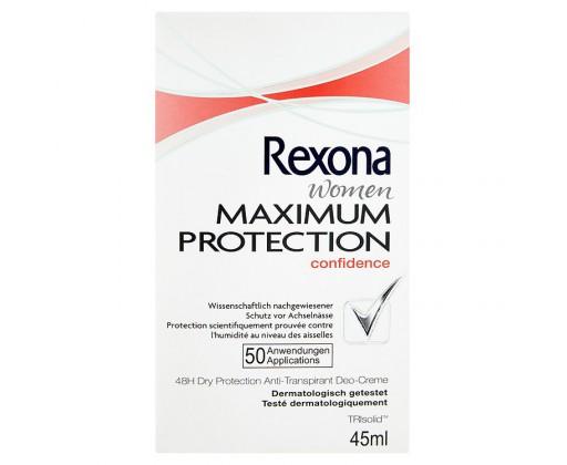 Rexona Maximum Protection Confidence antiperspirační krém 45 ml Rexona
