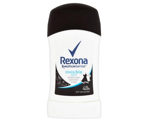Rexona Women Invisible Aqua tuhý antiperspirant 40 ml Rexona