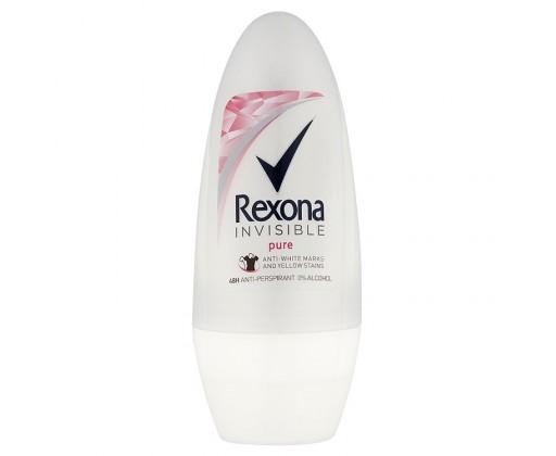 Rexona Women Invisible Pure kuličkový antiperspirant 50 ml Rexona