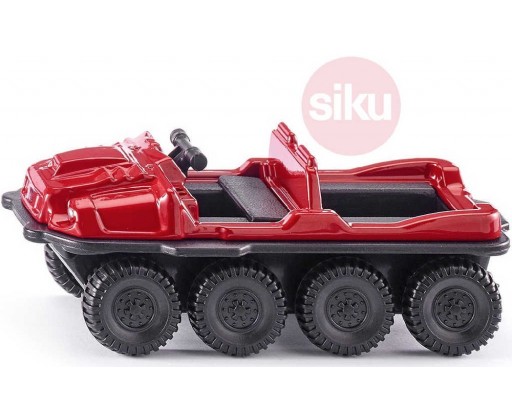 SIKU Argo Avenger terénní vozidlo červené model kov 1386 Siku