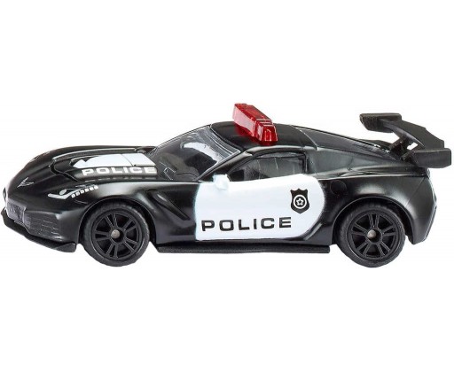SIKU Auto Chevrolet Corvette ZR1 americká policie model kov Siku