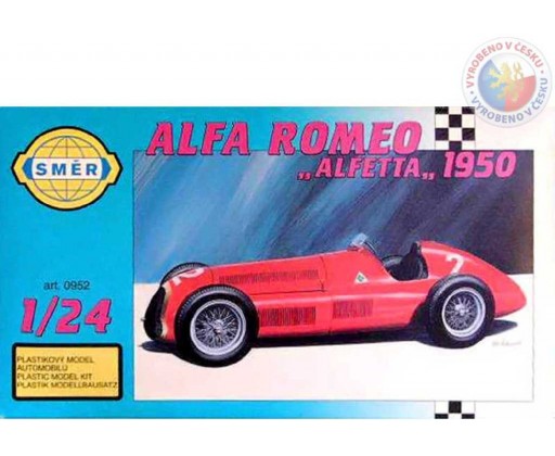 SMĚR Model auto Alfa Romeo  1947  1:24 (stavebnice auta) Směr