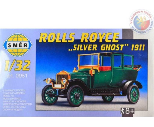 SMĚR Model auto Rolls Royce Silver Ghost 1911 1:32 (stavebnice auta) Směr