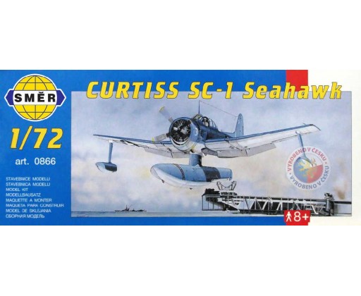 SMĚR Model letadlo Curtiss SC1 Seahawk 1:72 (stavebnice letadla) Směr