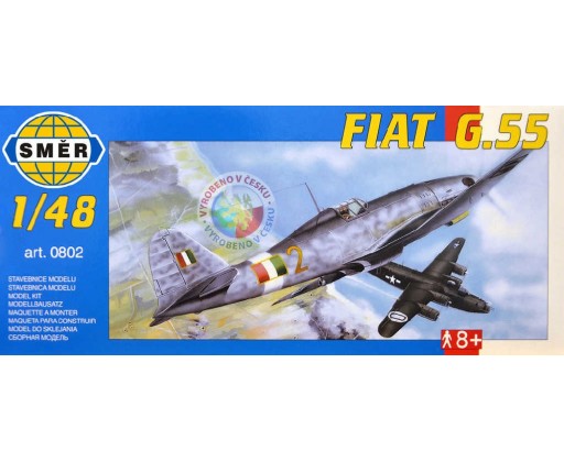 SMĚR Model letadlo Fiat G 55 1:48 (stavebnice letadla) Směr