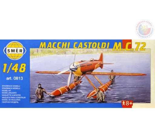 SMĚR Model letadlo Macchi M.C. 72 1:48 (stavebnice letadla) Směr