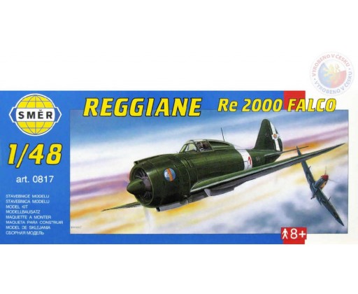 SMĚR Model letadlo Reggiane RE2000 Falco 1:48 (stavebnice letadla) Směr