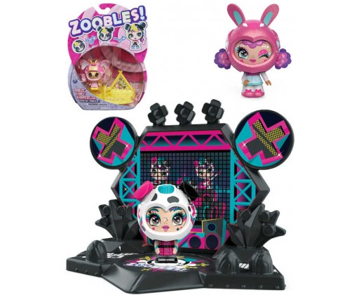 SPIN MASTER Zoobles panenka zvířátko s přeměnou Z-Girlz různé druhy plast Spin Master