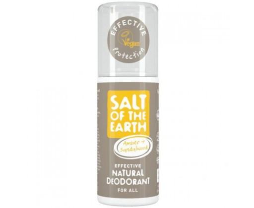 Salt Of The Earth Přírodní deodorant ve spreji s ambrou a santalem  100 ml Salt Of The Earth