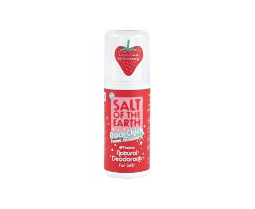 Salt of the Earth Rock Chick Sweet Strawberry přírodní deodorant ve spreji Jahoda  100 ml Ostatní