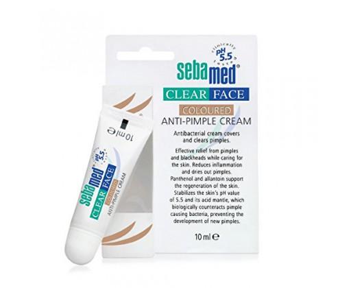 Sebamed Tónovací krém na akné Clear Face (Coloured Anti-Pimple Cream)  10 ml Sebamed