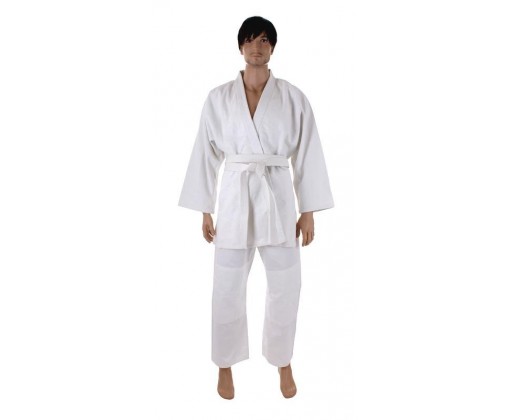 Sedco Kimono JUDO 170 + pásek (bílé) SPARTAN
