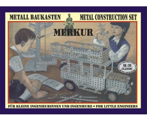Stavebnice MERKUR CLASSIC C01 v krabici 36x28x5cm Merkur Toys