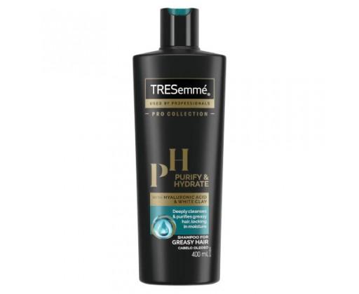 TRESemmé Čisticí šampon pro mastné vlasy Purify & Hydrate 400 ml TRESemmé