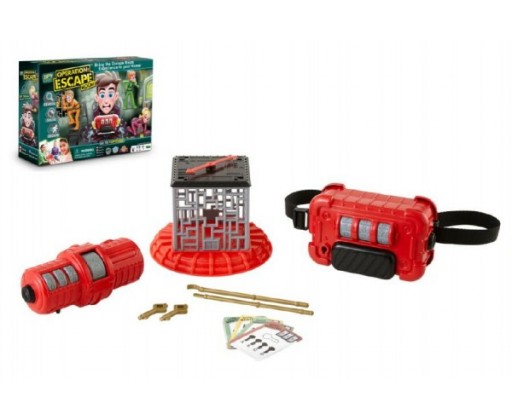 Úniková hra Escape Room Junior na baterie v krabici 38x27x9cm 6+ TM Toys