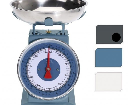 Váha kuchyňská 5 kg RETRO šedá EXCELLENT