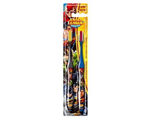 VitalCare DUO zubní kartáček s krytkou  Batman a Superman VitalCare