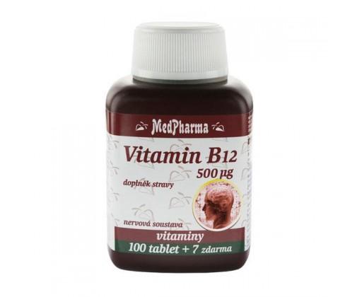 Vitamin B12 500 mcg 107 tbl. MedPharma