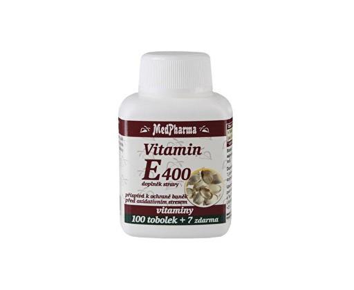 Vitamín E 400 100 tob. + 7 tob. ZDARMA MedPharma