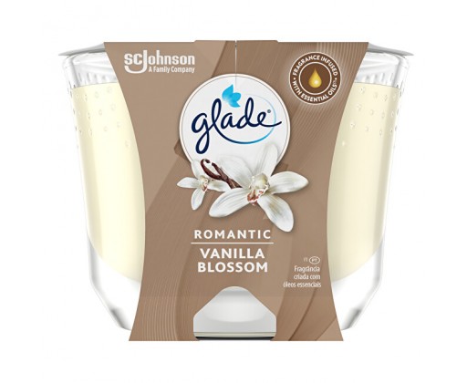 Vonná svíčka Romantic Vanilla Blossom 224 g Glade