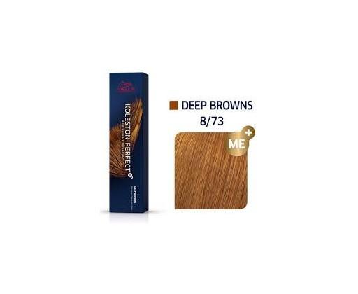 Wella Professionals Permanentní barva na vlasy Koleston Perfect ME™+ Deep Browns 8/73 60 ml Wella Professionals