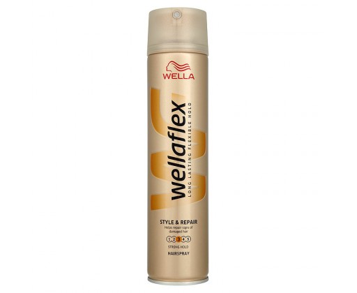 Wella Wellaflex Style & repair lak na vlasy pro silné zpevnění  250 ml Wellaflex