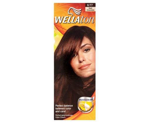 Wella Wellaton permanentní krémová barva na vlasy 6/77 hořká čokoláda Wellaton