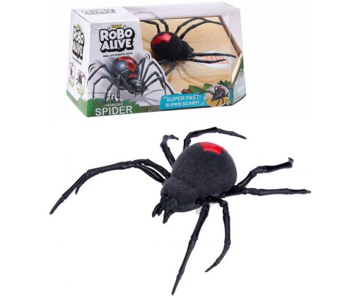 ZURU Robo Alive pavouk zvířátko na baterie reaguje na dotek realistický vzhled plast EP Line