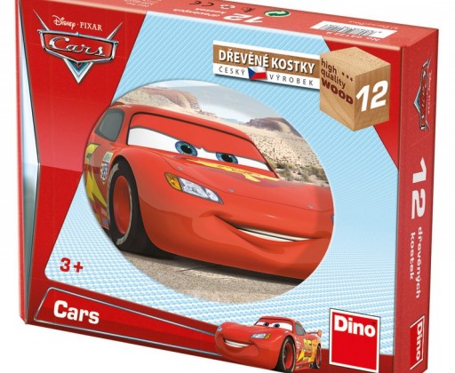kubus Cars - Auta ve světě 12 kostek DINO Toys