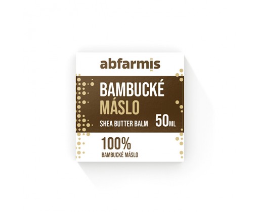 Abfarmis Bambucké máslo 100% 50 ml Abfarmis