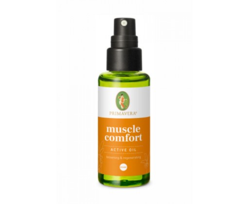 Aktivující olej na svaly Muscle Comfort 50 ml Primavera