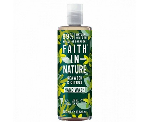 Antibakteriální tekuté mýdlo Mořská řasa & Citrus (Hand Wash) 400 ml Faith in Nature