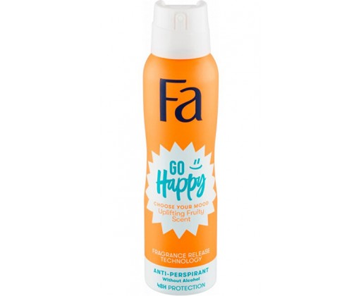 Antiperspirant ve spreji Go Happy (Anti-perspirant) 150 ml Fa