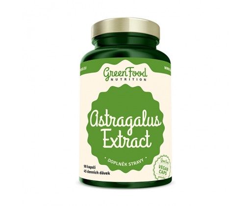 Astragalus Extract 90 kapslí GreenFood Nutrition