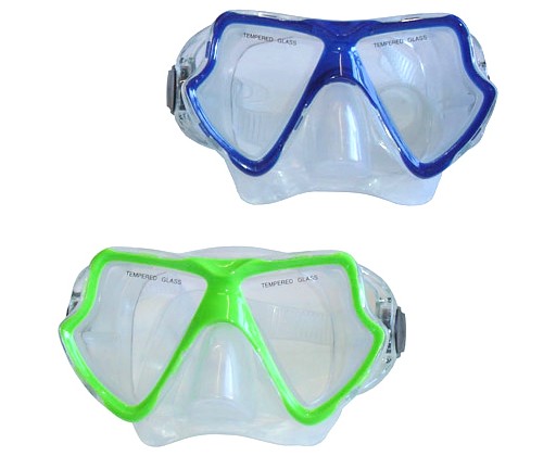 BROTHER Brýle na potápění maska potápěčská pro dospělé do vody 2 barvy Acra