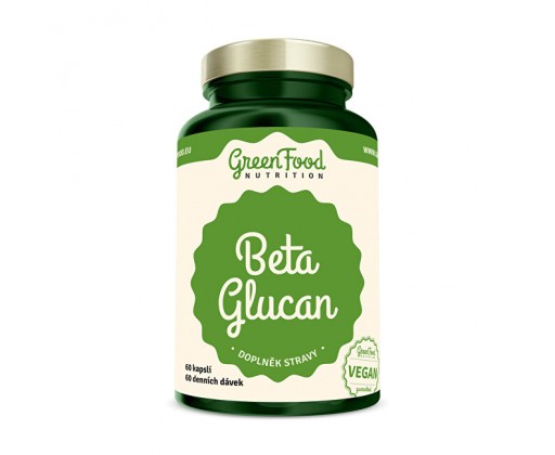 Beta Glucan 60 kapslí GreenFood Nutrition
