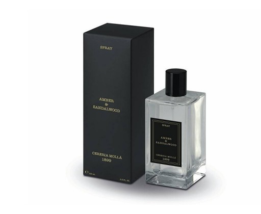 Bytový parfém ve spreji Amber & Sandalwood (Spray) 100 ml Cereria Mollá