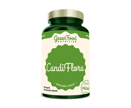CandiFlora 90 kapslí GreenFood Nutrition