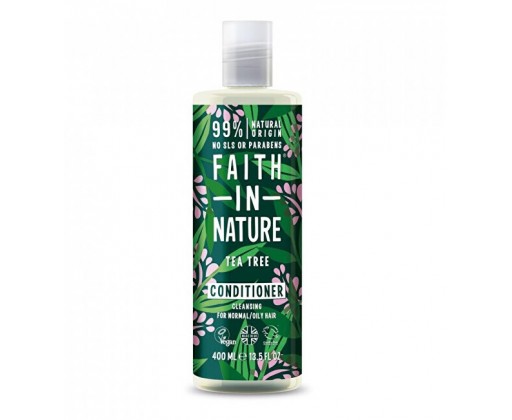 Čisticí přírodní kondicionér pro normální a mastné vlasy Tea Tree (Cleansing Conditioner) 400 ml Faith in Nature