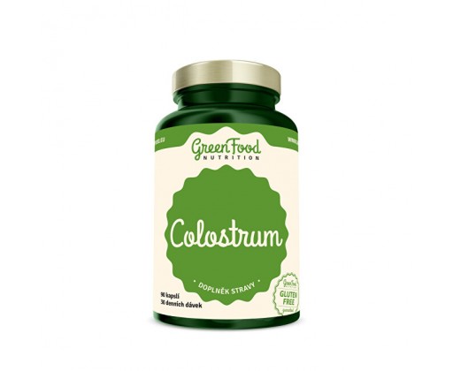Colostrum 90 kapslí GreenFood Nutrition
